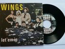 PAUL McCARTNEY & WINGS 45 P/S ' LET EM IN ' ITALY - EX