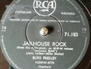 Elvis Presley Jailhouse Rock / Treat Me Nice RCA 78rpm South Africa  Great Audio