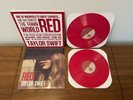 TAYLOR SWIFT RED 2 LP COLORED VINYL FOR YOUR ACM CONSIDERATION PROMO SLIP COVER