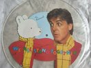Paul McCartney VERY RARE  Uncut Shaped Picture Disc We All Stand Together