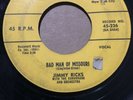 JIMMY RICKS - BAD MAN OF MISSOURI - Popcorn Soul 45 - Baton 45-236