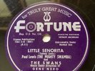 Paul Lewis & The Swans on Fortune 78 Rpm 813  LITTLE SENORITA & WEDDING BELLS