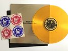 GRAND FUNK We're An American Band 1973 LP *YELLOW GOLD VINYL + STICKERS* Rare