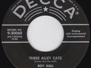 Rock & Roll / Rockabilly--Roy Hall--Three Alley Cats / Diggin' The Boogie--REPRO