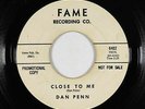 Deep Soul 45 - Dan Penn - Close To Me - Fame - mp3