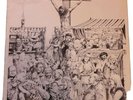 THE BLOOD - FALSE GESTURES FOR A DEVIOUS PUBLIC LP -  RARE ORIG 1983 PUNK NOYZ