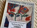 THE CURE -Lovesong- Rare UK with 7” Linen Print In Numbered Love Box Vinyl