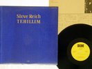 STEVE REICH TEHILLIM ECM AW-25024 Japan VINYL LP
