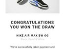 Nike Air Max OG BW Persian Violet UK9