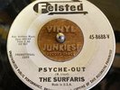 THE SURFARIS -Psyche Out / Tor Chula 45 Their Rarest Surf Promo / Hear Felsted
