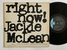 JACKIE MCLEAN Right Now  BLUE NOTE BST 84215 LP 70s Repress VG+/VG+