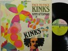 THE KINKS - FACE TO FACE - CLASSIC / GARAGE ROCK - 3 TONE LABEL - VG+ VINYL