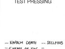 Napalm Death(Test Pressing Vinyl LP)Enemy of the Music Business-Secret--M/M