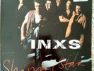 INXS Michael Hutchence signed Shining Star Vinyl 12