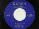 Northern Soul 45 - Ad Libs - Think Of Me - Karen - mp3