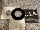 1983 45 Rpm C.I.A. God Guts Guns CIA Schmegma Records 100-a 21919 Vinyl Record