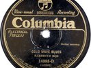 BARBECUE BOB: Cold Wave Blues US Columbia 14383 Pre-War 78 Hear