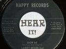 Rockabilly Garage Rocker 45 LARRY MEGGS & THE PERSUADERS Show Me HAPPY mp3 RARE
