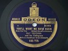 Ray Ventura You'll Want Me Back Again 78RPM Odeon 165.775 #Listen#