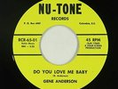 Northern/Sweet Soul 45 - Gene Anderson - Do You Love Me Baby - Nu-Tone VG++ mp3