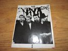 U2 1983 - Original Fully Signed Promotional Photograph (UK) FOR CHRISTIAN TAYLOR