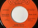 Listen  Rare 1975 Soul Funk Disco Rock Capitol Promo 45 Babe Ruth - Elusive NM