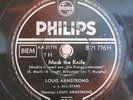 Louis Armstrong All-Stars 78 / Mack The Knife & Back O`Town Blues (133-0620-P)