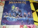 MEGADETH -RUST IN PEACE- VERY HARD TO FIND FIRST PRESS VINYL LP UK PRESS 1990