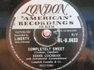 Eddie Cochran 78 RPM /  Sittin` In The Balcony & Completely Sweet  (48-0820)
