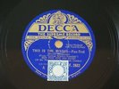 Roy Fox & Al Bowlly George White Scandals 78 RPM Decca F.2682