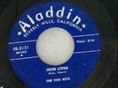 THE FIVE KEYS 45 Mistakes/ How Long ALADDIN original RARE Doo wop R&B vocal HEAR