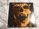Soulfly Savages 2xLP 1st Press Rare Blue Vinyl