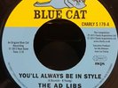 The Ad Libs (double sider).  Blue Cat. Wigan Casino Northern soul. Please look.