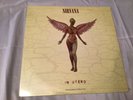 NIRVANA IN UTERO 1993 SPECIAL LIMITED EDITION CLEAR VINYL LP SEALED . Firm Bid