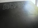 AC/DC Back in Black Lp Australia Hardrock Monster Embossed cover