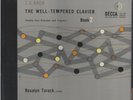 Bach Well-Tempered Clavier Book 2 Rosalyn Tureck Decca 3 LP's