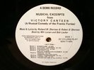 VICTORY CANTEEN-SHERMAN BROS MUSICAL-PATTY ANDREWS Andrews Sisters RARE PRIVATE