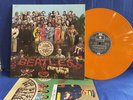 THE BEATLES SGT PEPPERS DC1 ORANGE ORIGINAL FRANCE LP NEAR MINT