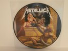 80s Heavy Rock Metal METALLICA no life 'til power UK Picture Disc Vinyl LP NM