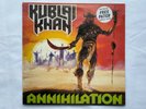 Kublai Khan – Annihilation ... 1987 UK vinyl LP album with PATCH (NearMint Copy)