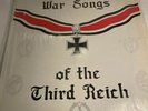 VINTAGE WAR SONGS OF THE THIRD REICH WORLD WAR II GERMAN GERMANY LP RECORD