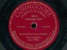78tk-Jazz-COMMODORE-526-Billie Holiday-(Strange Fruit / Fine and Mellow)