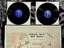 1966 FRANK ZAPPA VERVE FREAK OUT USA -MONO- 2 LP SET+23x29 HOT SPOTS MAP POSTER
