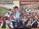 GREAT MOMENTS IN OHIO STATE FOOTBALL WOODY HAYES & BUCKEYE BATTLE CRY - 2LP LOT