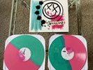Blink 182 Vinyl Self Titled Pink/Green Half 1st Pressing Limited to 500