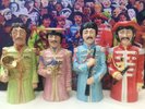 The Beatles.Toby Jugs. bobble heads.sgt pepper.John Lennon.records.LP.Vinyl.RARE