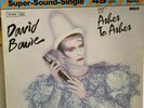 DAVID BOWIE Ashes to Ashes, Alabama song,  Rare 1980 German 12