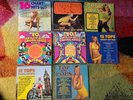 8 Vinyl Bundle Top Of The Pops, Chart Hits Compilations Generally VGC