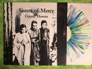 SISTERS OF MERCY  RARE  “Cryptic Flowers”  1984 White Label Splattered Color LP