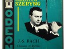 HENRYK SZERYNG J.S.Bach violin solo sonatas & partitas french Odeon ODX 122 Box